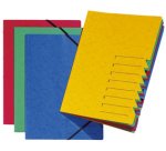 trieur 'EASY', format A4, carton, 7 compartiments