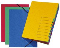 trieur 'EASY', format A4, carton, 7 compartiments