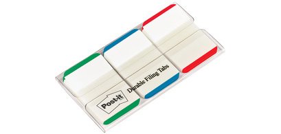 Marque-pages Index Strong, avec surface blanche