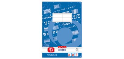 Cahier de vocabulaire x.book, A5, 2 colonnes,