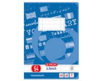 Herlitz Cahier de vocabulaire x.book, A5, 3 colonnes,
