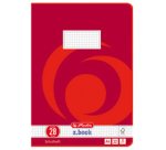 Cahier x.book, A4, linéature 22 / quadrillé