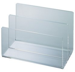 Trieur de bureau MAUL 2 compartiments 150x100x100mm acryl