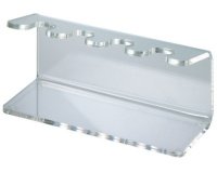 Porte-timbres pour 4 tampons, 90 x 58 mm, en acrylique