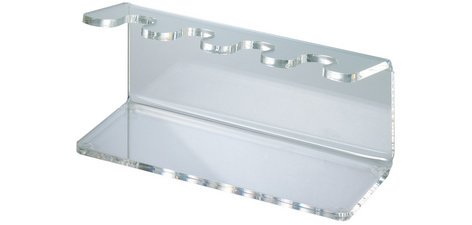 Porte-timbres pour 4 tampons, 90 x 58 mm, en acrylique