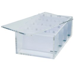 Trieur de cartes de visite acrylique, transparent