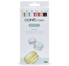 Marqueur ciao, kit de 5+1 'Pastels'