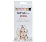 Marqueur ciao, kit de 5+1 'Portrait 1'