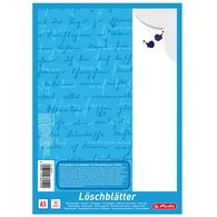 Bloc de papier buvard format A5, 80 g/m2, blanc