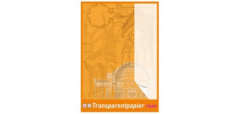 Bloc de papier transparent A4, 65 g/m2