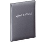 Livre d'or 'Guests & Friends', anthracite, 144 pages