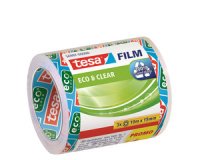 Film Ruban adhésif Eco & Clear pack éco, 15 mm x 10 m