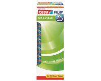 Film Ruban adhésif Eco & Clear pack éco, 19 mm x 33 m