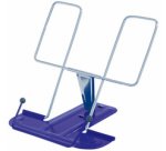 Pupitre de lecture, métallique, étrier nickelé