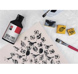 Couleur pour linogravure Aqua, 250 ml
