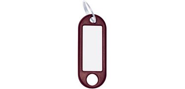 Porte-clés avec anneau, diamètre: 18 mm