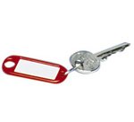 Porte-clés avec anneau, diamètre: 18 mm