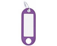 Porte-clés avec anneau, diamètre: 18 mm