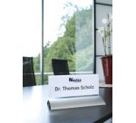 Chevalet porte-nom DESK PRESENTER DE LUXE