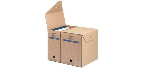 Standard archive box Tric System, natural brown