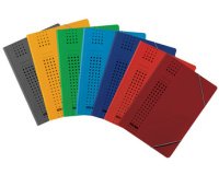 Chemise à élastiques chic, en carton, A4