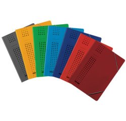 Chemise à élastiques chic, en carton, A4