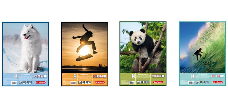 Bloc à dessin A3, 100 g/m2, 20 feuilles