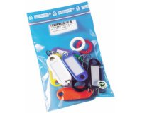 De_porte-clés et anneaux, dans un sachet, assorti