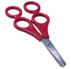 Ciseaux thérapeutiques, rond, longueur: 170 mm,droitier