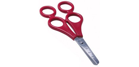 Ciseaux thérapeutiques, rond, longueur: 170 mm,droitier