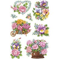 Sticker DECOR 'Pots de fleurs nostalgiques'