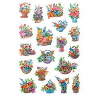 Autocollants DECOR 'Décoration florale'