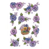 Autocollants DECOR 'Fleurs de montagne'