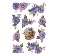 Autocollants DECOR 'Fleurs de montagne'