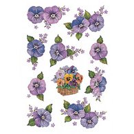 Autocollants DECOR 'Fleurs de montagne'