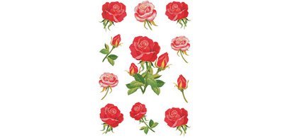 Sticker DECOR 'Roses'