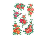 Sticker DECOR 'Bouquets de roses'