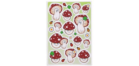 Sticker DECOR Champignons porte-bonheur