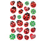Sticker DECOR 'Trèfles avec coccinelles'