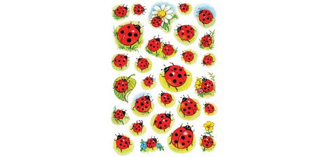 Sticker DECOR 'Coccinelles'