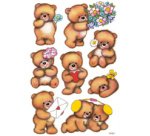 Sticker MAGIC Oursons stylés, papier