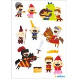 Sticker DECOR 'petits chevaliers', en papier