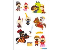 Sticker DECOR 'petits chevaliers', en papier