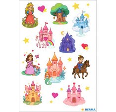 Stickers DECOR Contes de fées, papier scintillant
