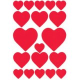 Sticker DECOR 'Coeurs & Roses'