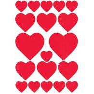 Sticker DECOR 'Coeurs & Roses'