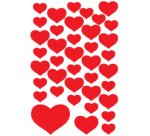 Sticker DECOR 'Petits coeurs'