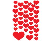 Sticker DECOR 'Petits coeurs'