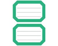 étiquettes pour livre, 82 x 55 mm, conception de marge