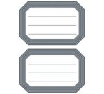 étiquettes pour livre, 82 x 55 mm, conception de marge
